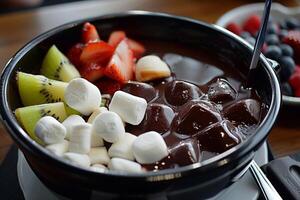 rijk chocola fondue smaak foto