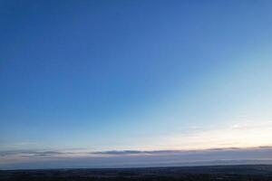 antenne visie van Brits platteland landschap van letchworth stad van Engeland uk. 11 november-2023 foto