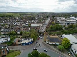 antenne visie van historisch Canterbury stad centrum, kent, Engeland, Super goed Brittannië. april 20e, 2024 foto