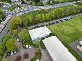 antenne visie van Stapleford platteland landschap van Brits dorp nottingham, Engeland uk. april 26e 2024 foto