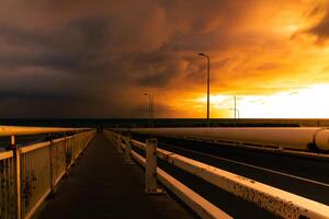 somber haven brug foto