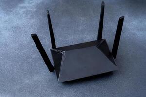 router voor Verbinden en verspreiden van Wifi internetten. foto