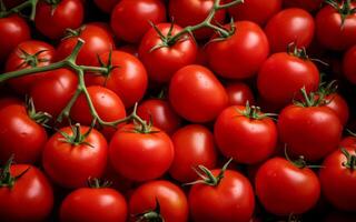 ai gegenereerd rood tomaten structuur generatief ai foto