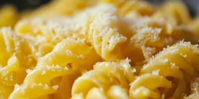 ai gegenereerd pasta met kaas macaroni generatief ai foto