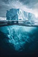 ijsberg in antarctica foto