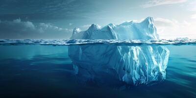 ijsberg in antarctica foto