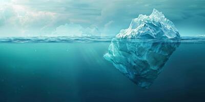 ijsberg in antarctica foto