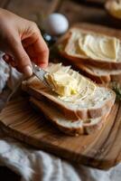 brood en boter foto