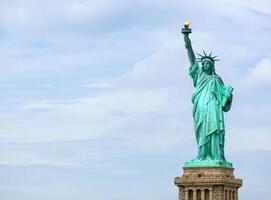 het Vrijheidsbeeld in New York City foto