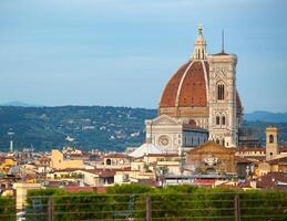 Florence, duomo de kerstman Maria del fiore. foto