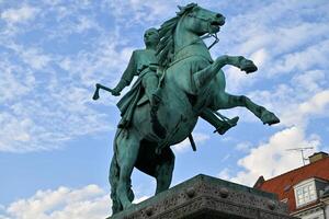 bisschop absalon monument - Kopenhagen, Denemarken foto