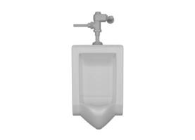 3d renderen Mannen badkamer urinoir foto
