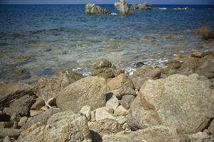 typische zuid-sardegna klif foto