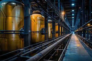 water filtratie systeem voor huis, schoon zacht vloeistof naar drinken foto