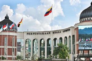 Kuala lomp, Maleisië Aan 22 mei 2023. Kuala lumpur darat merdeka bibliotheek foto