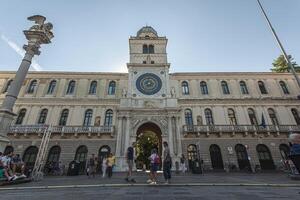 Padova Italië 17 juli 2020 klok toren in padua in Italië foto