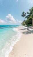 tropisch strand lucht wolken abstract structuur voor zomer vakantie vakantie bedrijf reizen foto