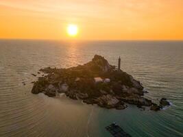 ke ga strand Bij mui nee, phan dief, binh Thuan, Vietnam. ke ga kaap of vuurtoren is de meest favoriete bestemming voor bezoekers naar la ga, binh donderdag provincie. foto