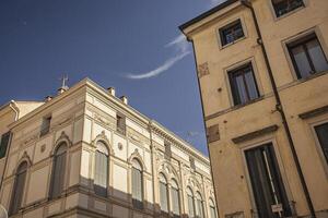 architectuur details van oud historisch gebouw in Padova 5 foto