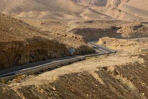 de judea woestijn in de midden- oosten, gelegen in Israël en de west bank. foto