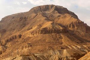 de judea woestijn in de midden- oosten, gelegen in Israël en de west bank. foto