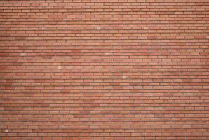 rood bakstenen muur structuur of achtergrond. foto