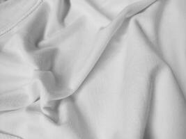wit linnen canvas kleding stof achtergrond biologisch eco textiel wit kleding stof structuur foto