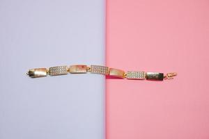 foto van gouden armbandpatroon voor dames