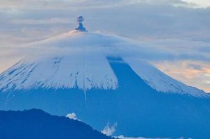 vulkaan sangay, ecuador foto
