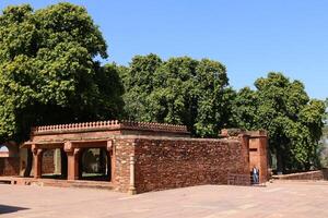 fatehpur sikri Indië 02 21 2023 fatehpur sikri was de hoofdstad van de mughal rijk gedurende de regeren van akbar foto