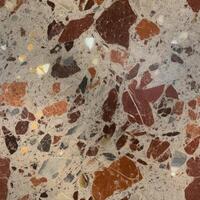 bruin graniet steen structuur patroon, ai foto