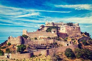 kumbhalgarh fort, Indië foto