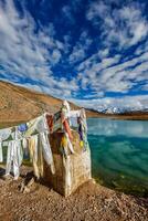 klein gompa Bij dankar meer foto