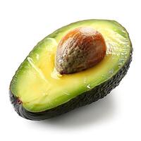 avocado geïsoleerd Aan een wit achtergrond foto