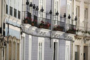 aveiro pittoresk dorp straat visie, de Venetië van Portugal foto