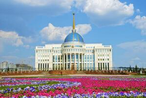 presidentieel paleis Ak-orda, astana, Kazachstan foto