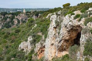 visie van gravina di laterza, Puglia, Italië foto