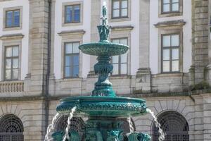 de fontein van de leeuwen Portugees fonte dos leeuwin een 19e eeuw fontein gebouwd door Frans bedrijf foto