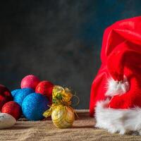 kerst decoratie achtergrond foto