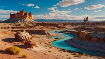 ischigualasto vallei in Argentinië foto