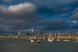 stadsgezichten van Melbourne. Victoria. Australië foto