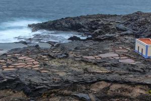 zoutoplossing in het noorden van gran canaria foto