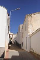 dorp leven in uleila del kampo, almeria, andalusië foto