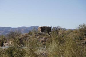 natuur in omgeving van uleila del kampo, Almeria foto