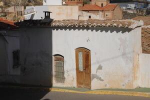 in de straten van lubrine, Almeria foto