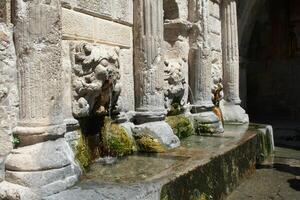 fontein in rethymnon, Kreta, Griekenland foto