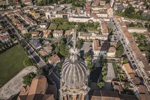 antenne visie van Sofia lendinara klok toren foto