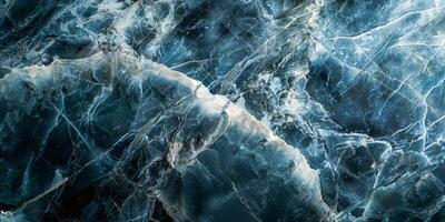 majestueus natuurlijk blauw ijs structuur abstract achtergrond foto