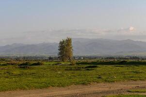 berg visie in winter Aan de eiland van Cyprus 2 foto