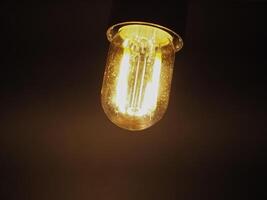 LED filament licht lamp foto